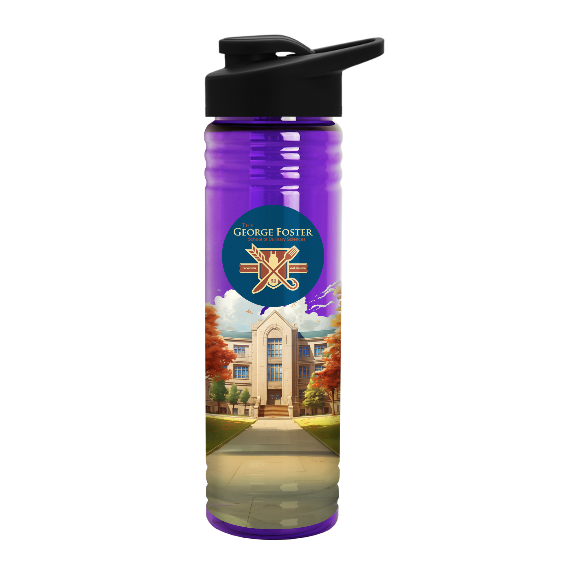Garyline® Slim Fit Bottle with Drink-Thru Lid - 24 oz. 356