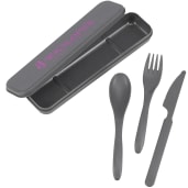Bamboo Fiber Cutlery Set 58