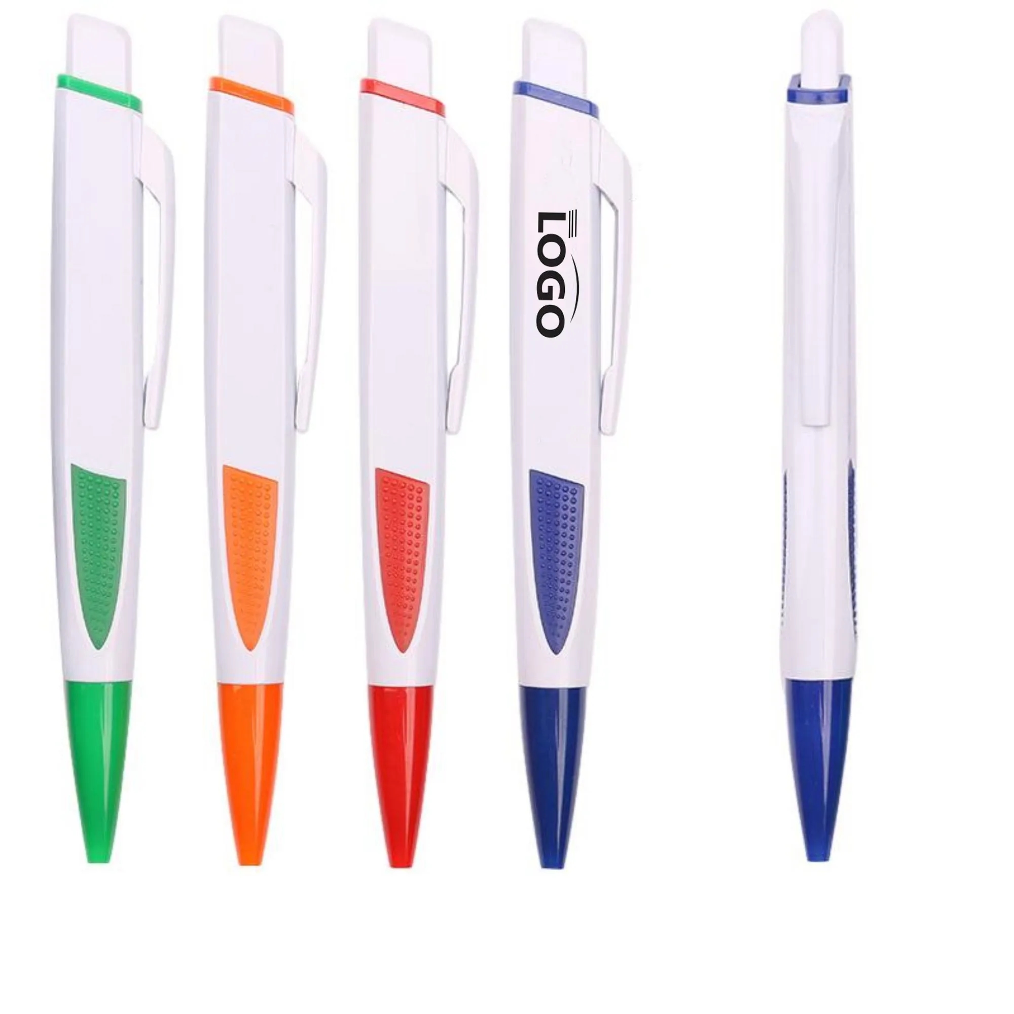 ABS Plastic Retractable Ballpoint Pen MOQ 100PCS 4