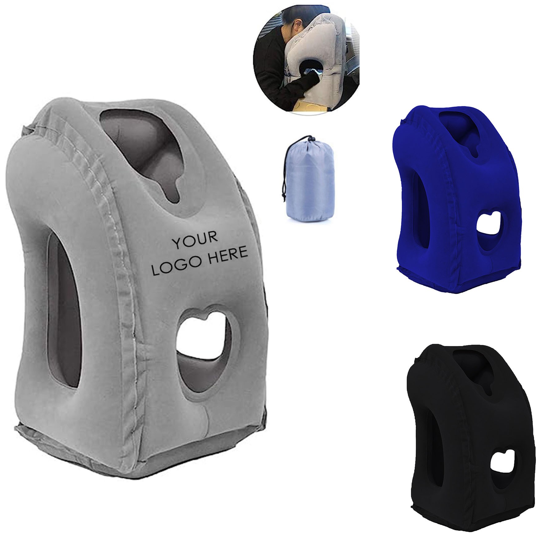 Inflatable Travel Air Pillow