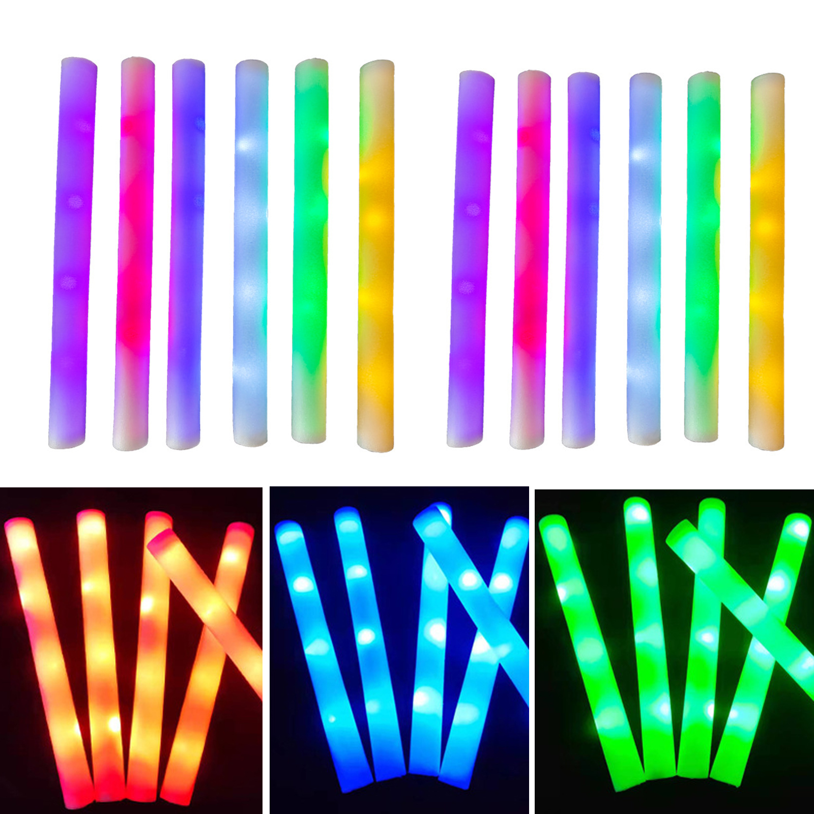 Color Changing Led Glow Sticks 2