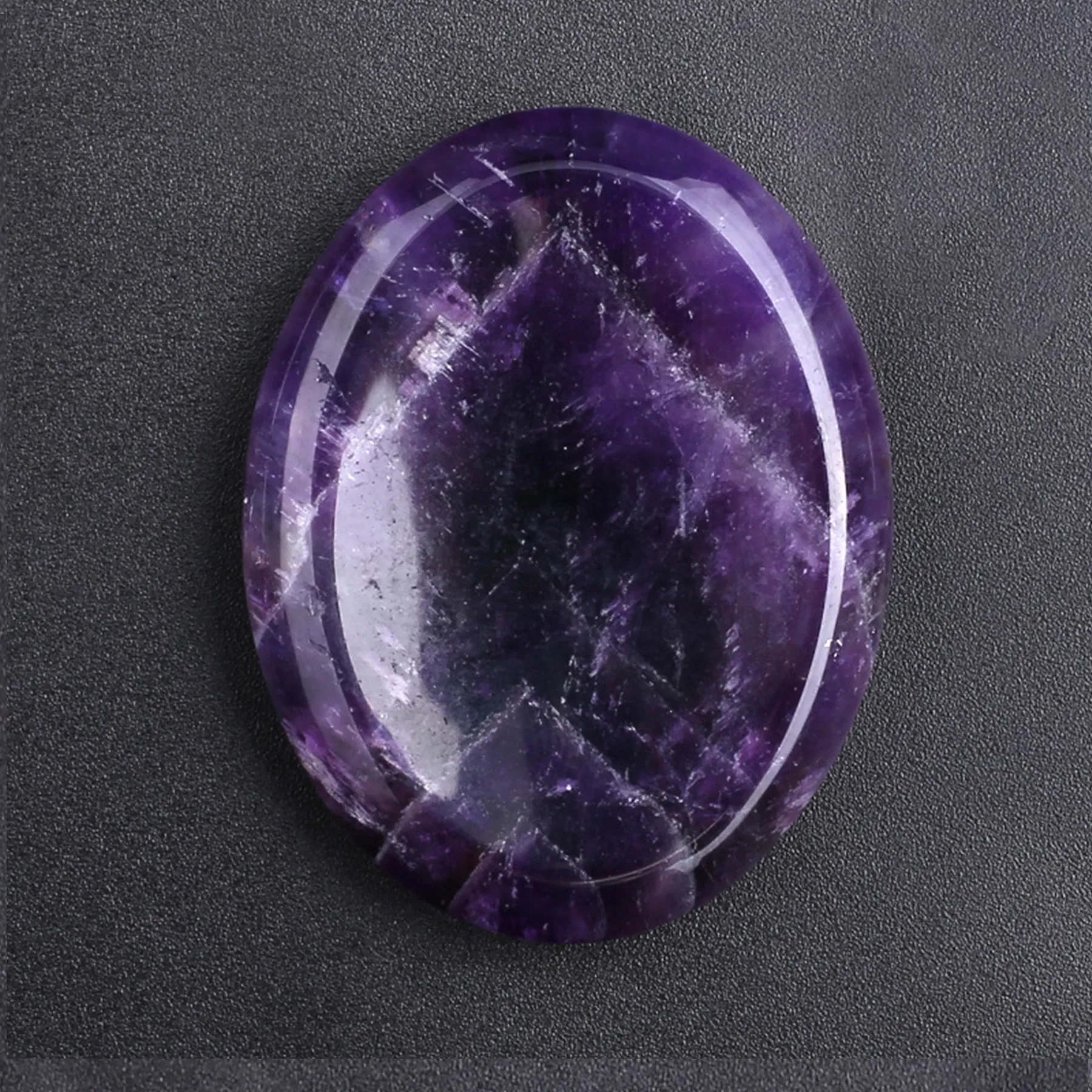 Natural Crystal Worry Stone 7