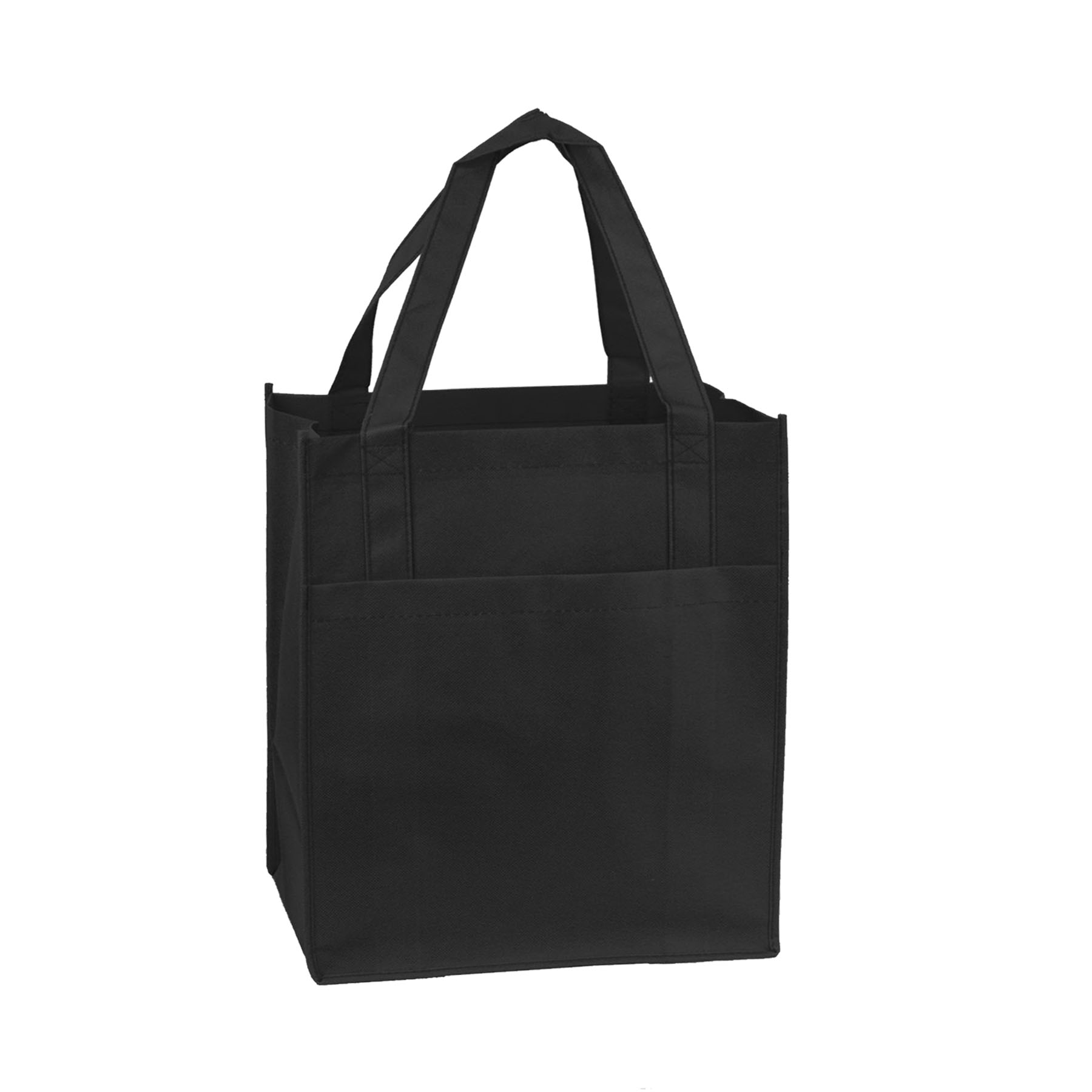 90+ GSM Non-Woven Pocket Shopper Tote 4