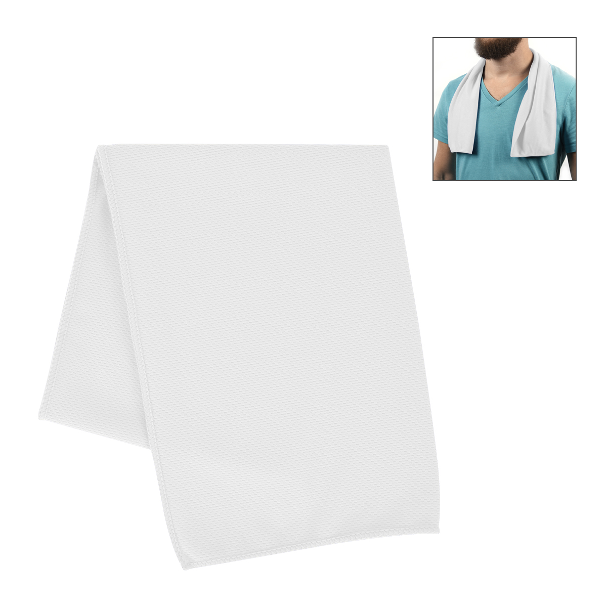 RECYCLED PET COOLING SPORT TOWEL 27