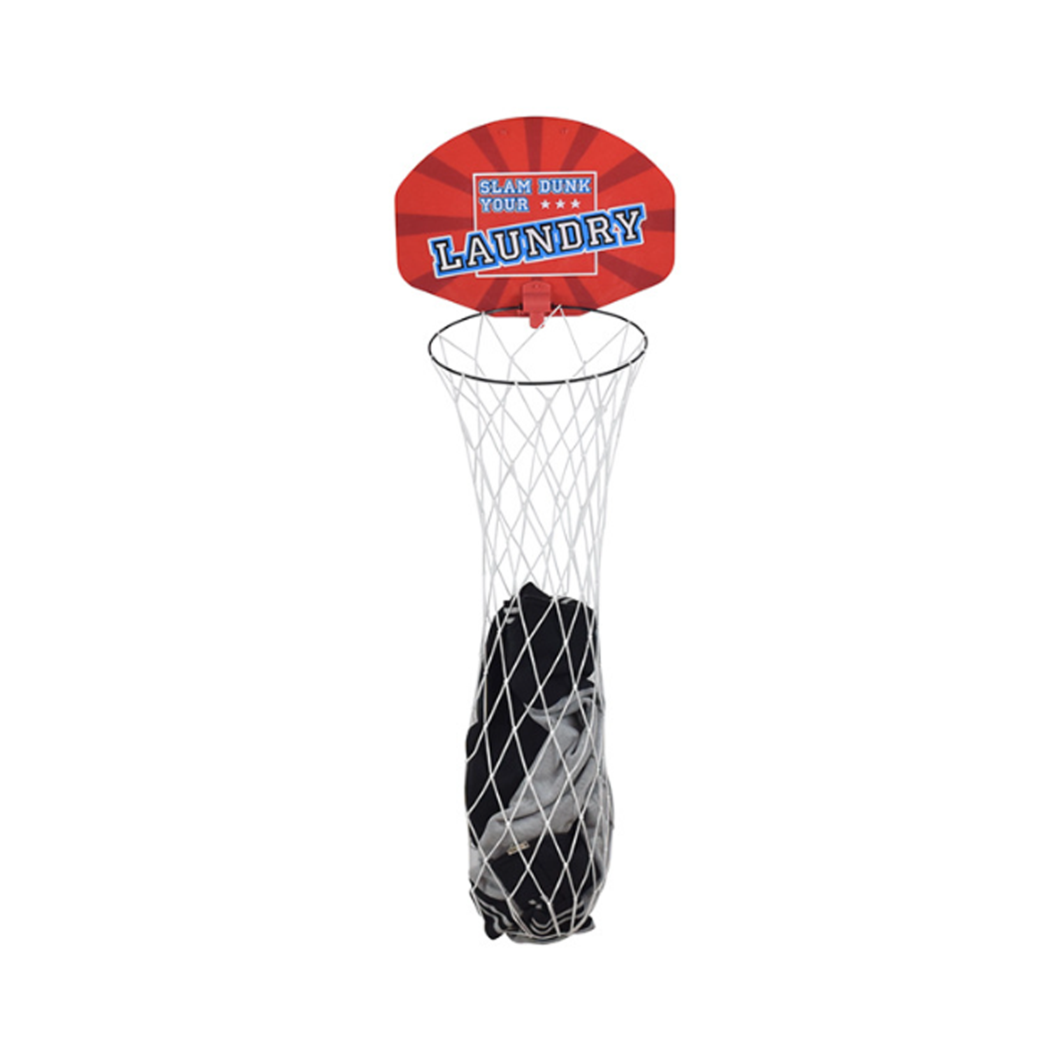 Over-The-Door Basketball Hoop Laundry Hamper 3