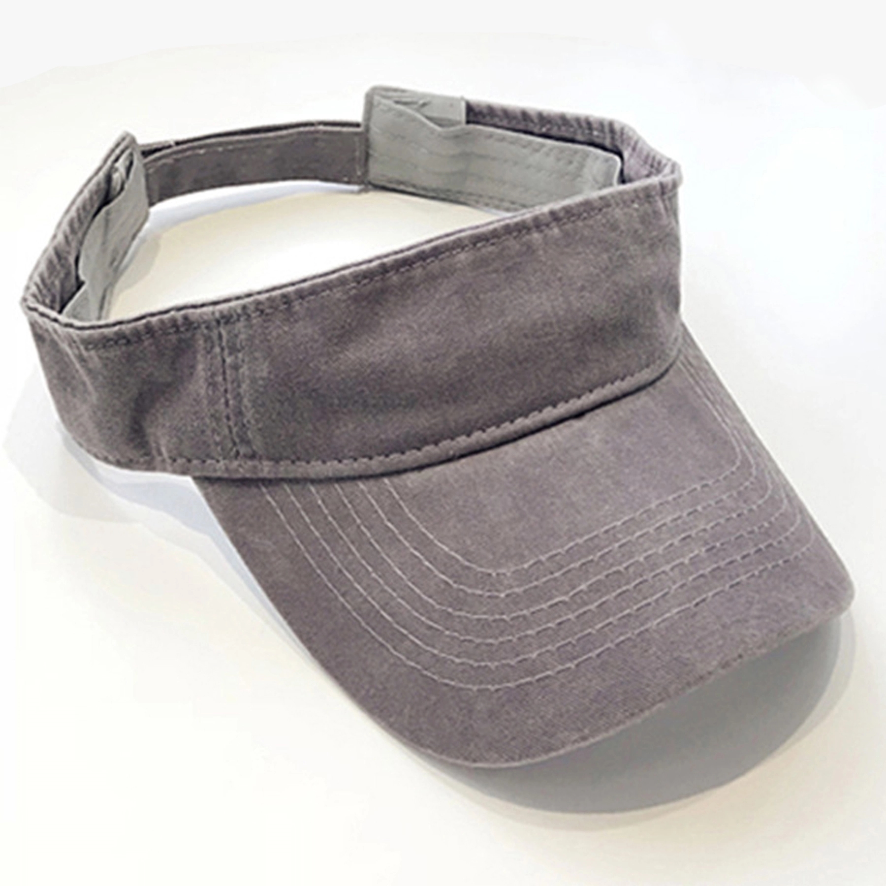 Sun Visor Hats Adjustable Empty Top Cotton Ball Caps 9