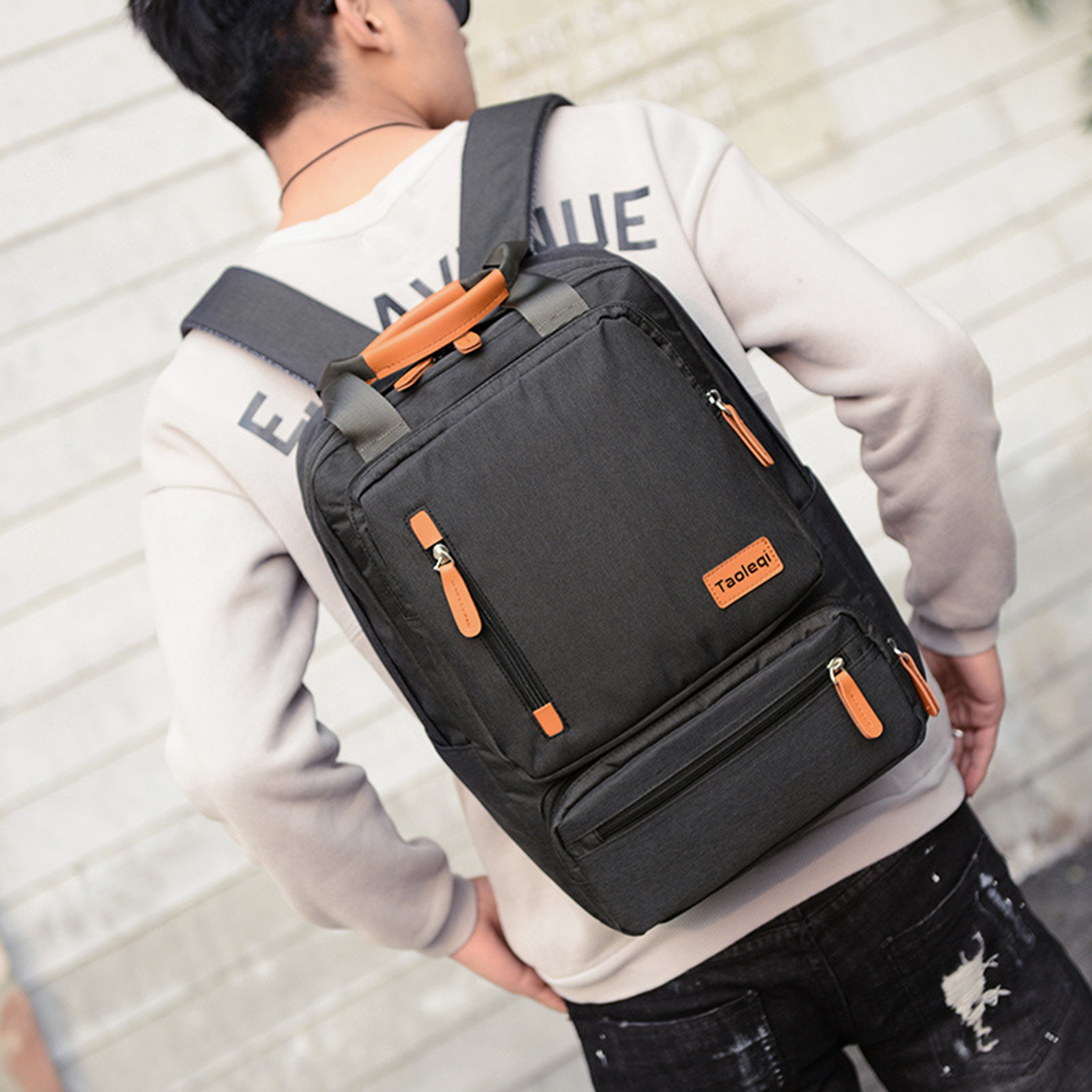 College Travel Laptop Backpack 3