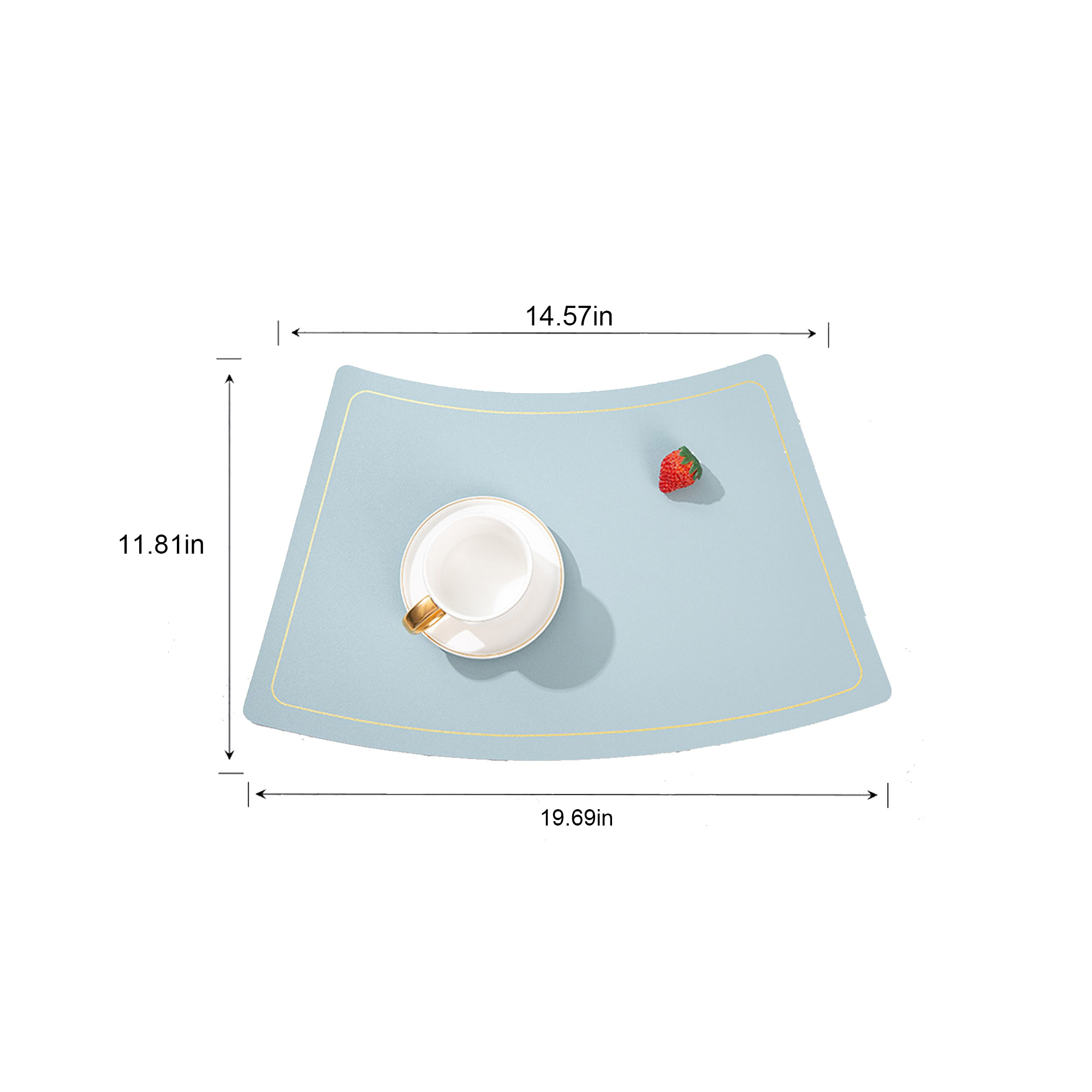 MOQ 50 pcs Waterproof Table Mat 4