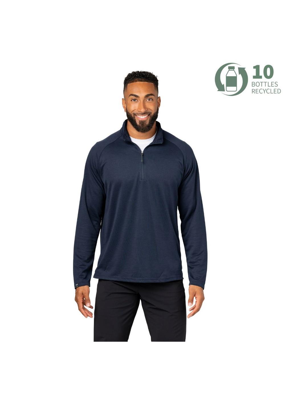 Storm Creek Men's Renewer II Poly/Lyocell Blend Quarter Zip, custom hoodie or sweatshirt with logo imprint 21