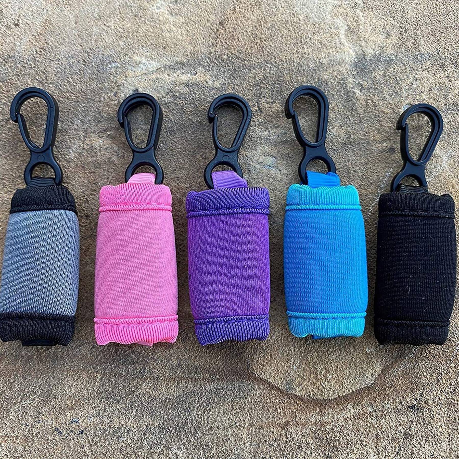 Lip Balm Sleeve Premium Neoprene with Key Chain Clip 1