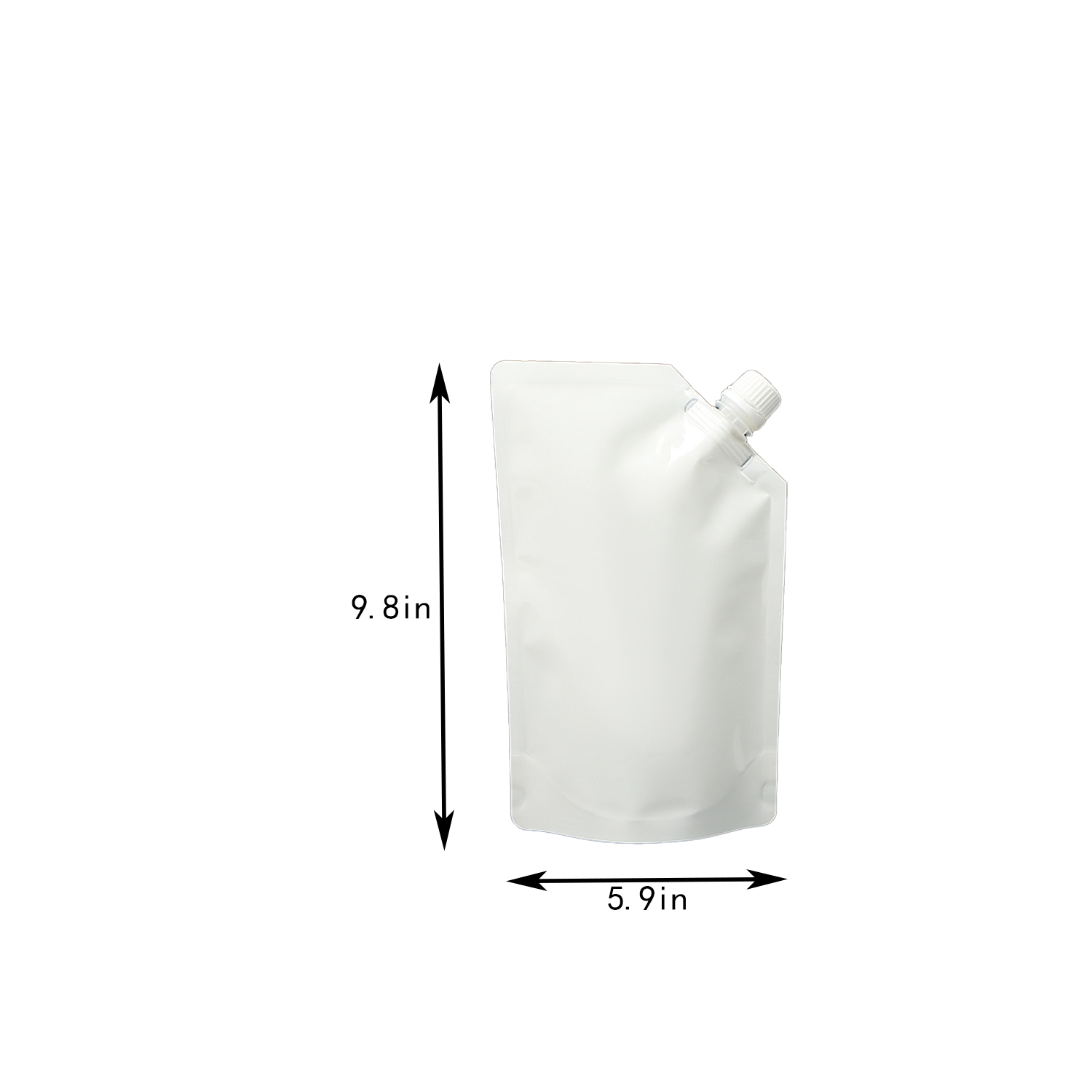 27oz Customizable Leakproof Spout Pouch with Wide Base 3