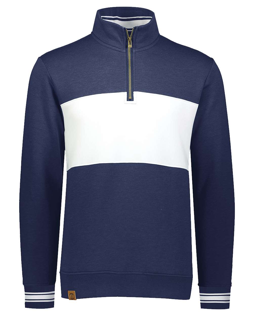 Men's All-American Fleece Colorblocked Quarter-Zip Sweatshirt - 229565, custom hoodie or sweatshirt with logo imprint 24
