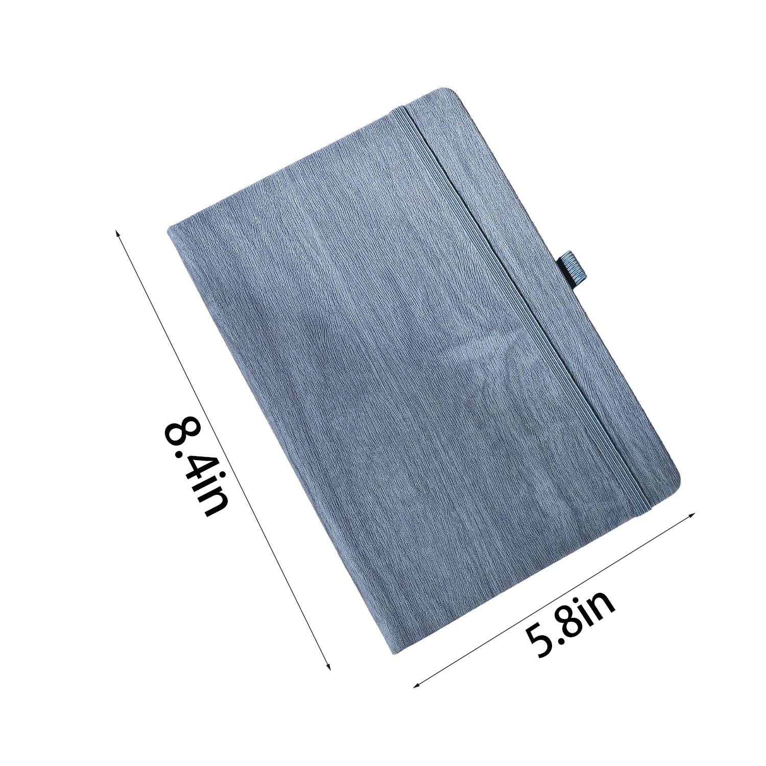 PU Leather Office Notebook w/ Elastic Strap 9