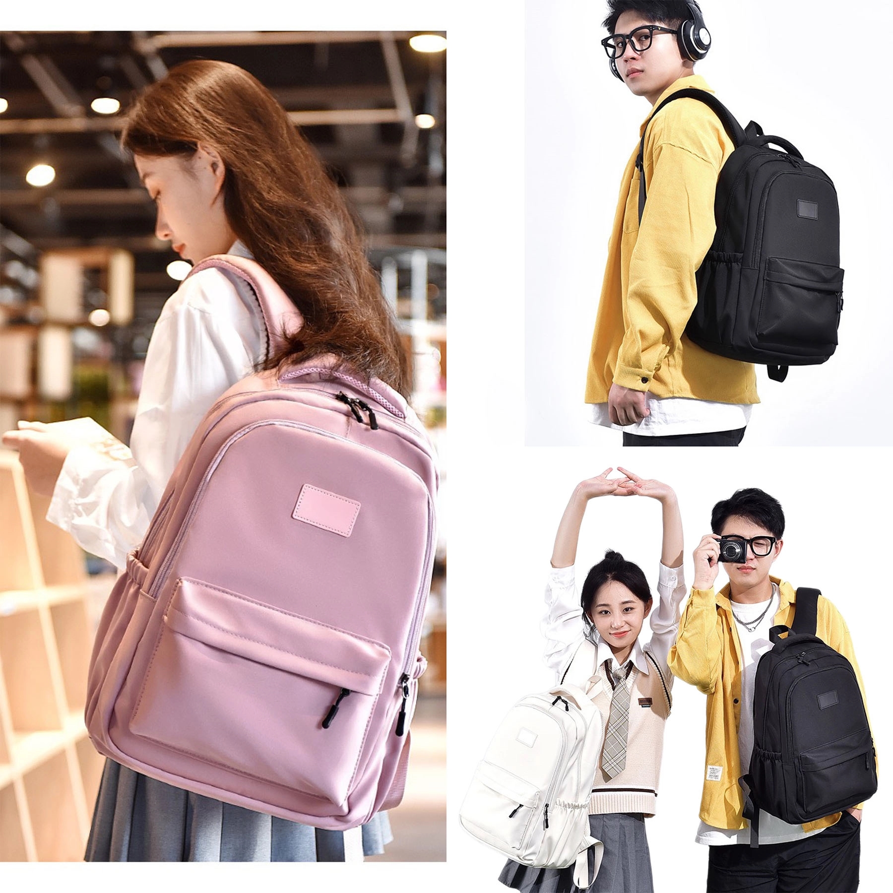 Nylon Waterproof Backpack 2