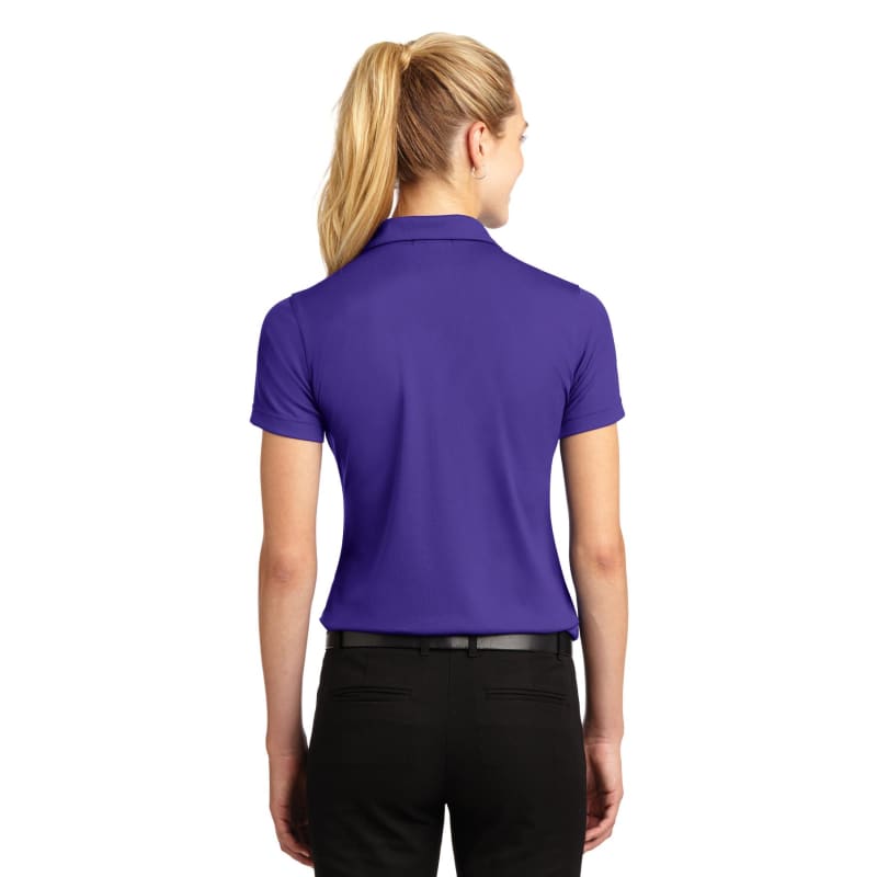 Sport-Tek Women's Dri-Mesh V-Neck Polo. 52