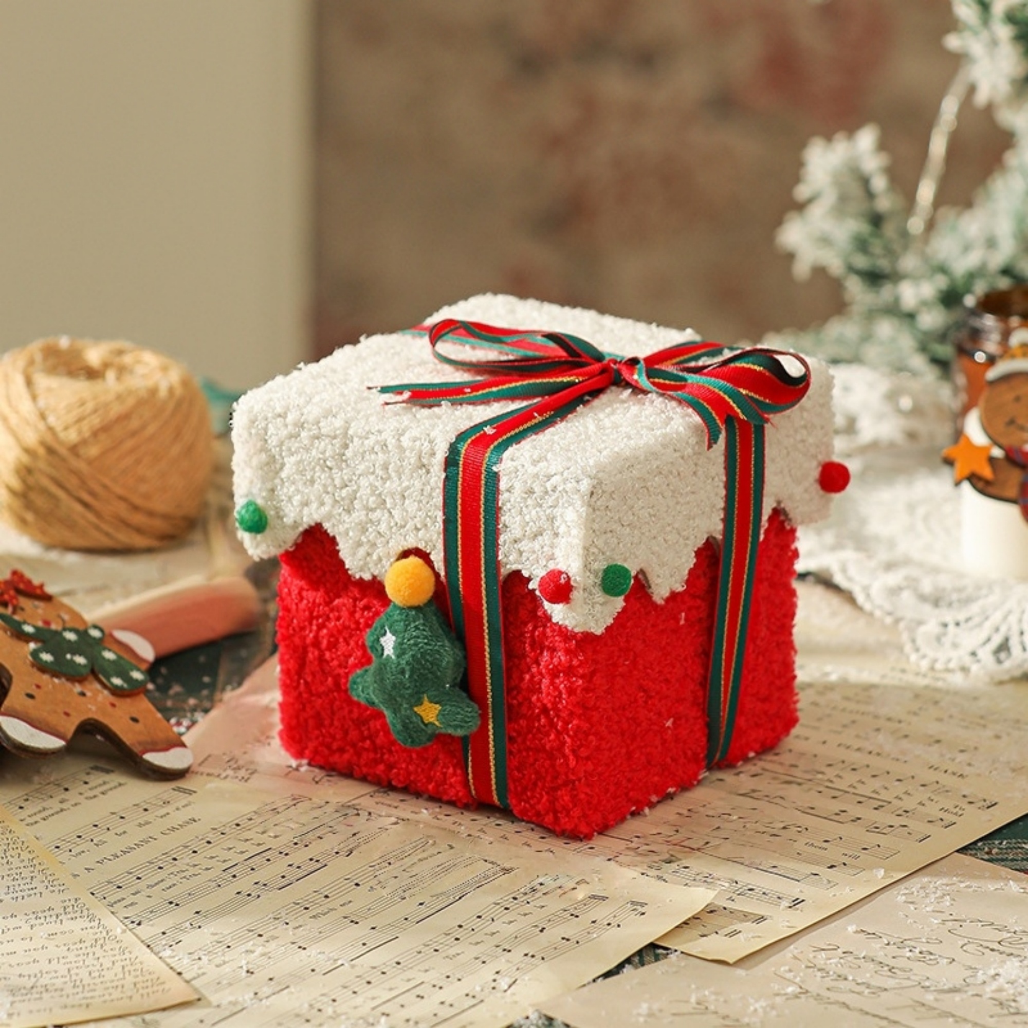 Christmas Cube Gift Box 5