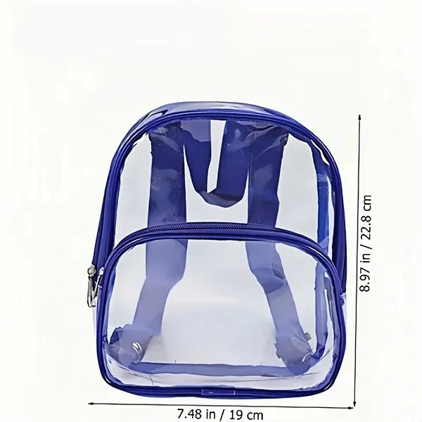 Waterproof Clear Mini Bag with Transparent Small Purse 2