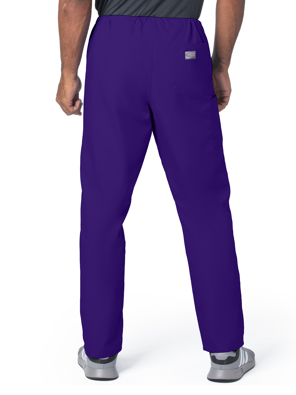 Landau - ScrubZone - Unisex Two-Pocket High Rise Waist Straight Leg Pant 38