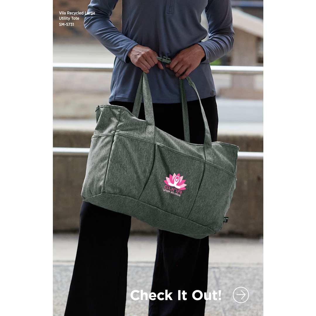 Vila Recycled Large Utility Tote 3