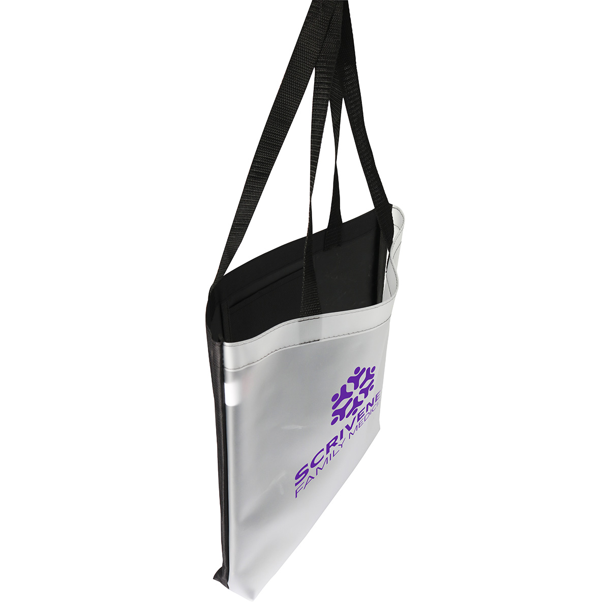 Pearl Soft-Touch Tote Bag, custom tote bag with logo imprint 4