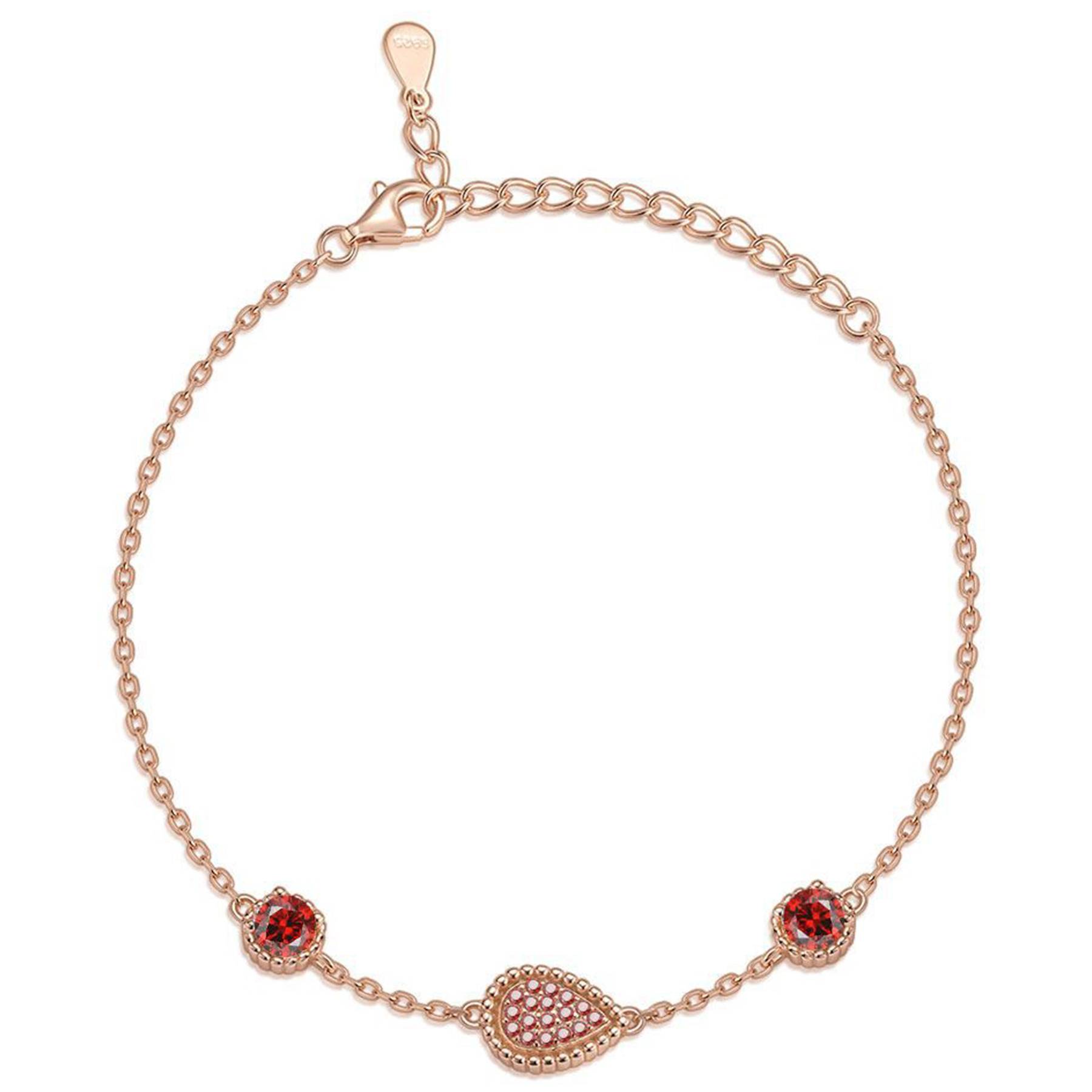 Alloy Statement rose gold bracelet 2
