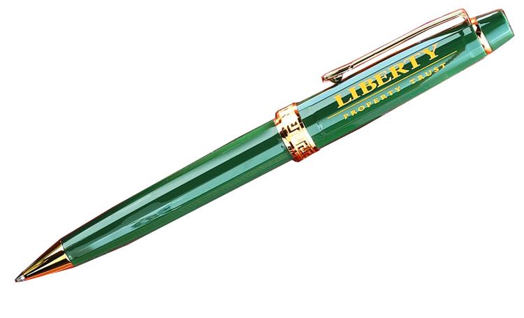 *CLOSEOUT* Irmonte Ballpoint Pen in Green
