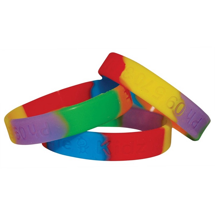 Vibra Colour Silicone Wrist Band 2