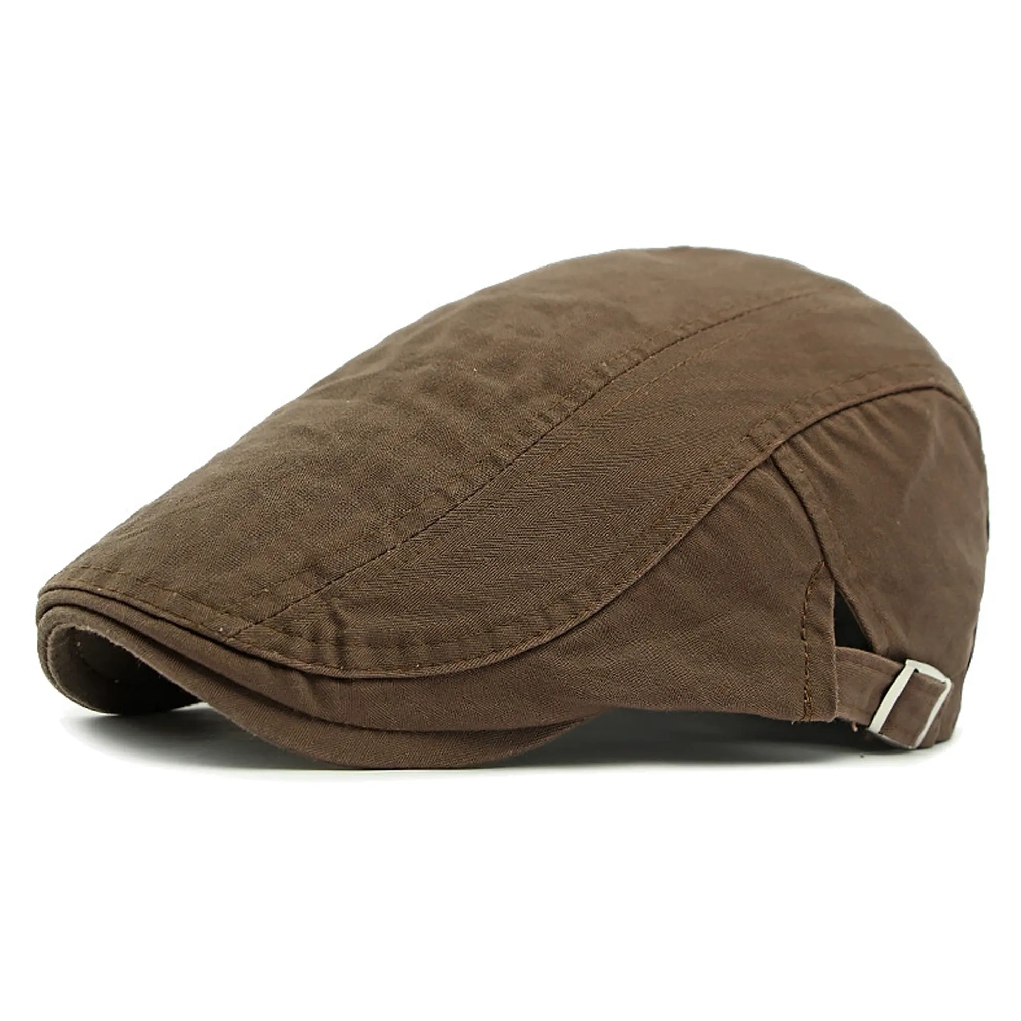 Cotton Flat Top Beret 2
