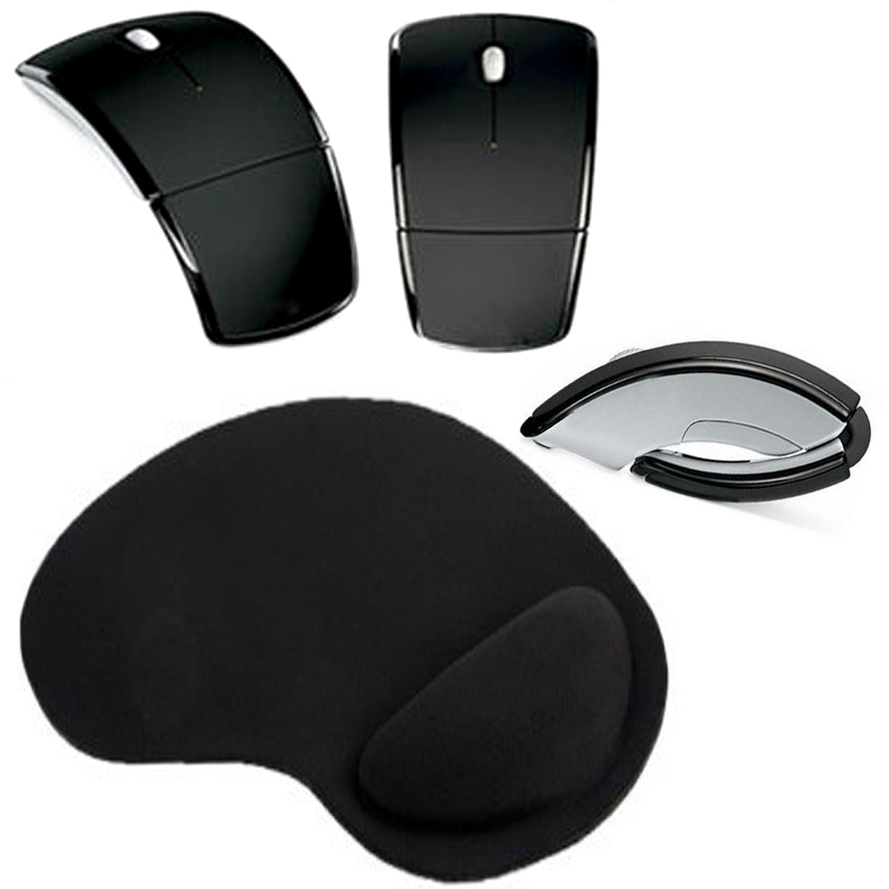 iBank® 2.4GHz Wireless Mouse + Wrist Rest Mouse Pad 2