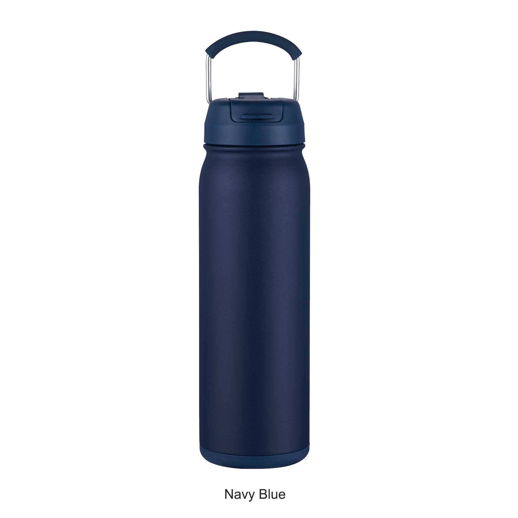 24oz Vacuum Insulated water Bottle with Built-in Straw & Carry Handle will pill box, custom water bottle with logo imprint 2