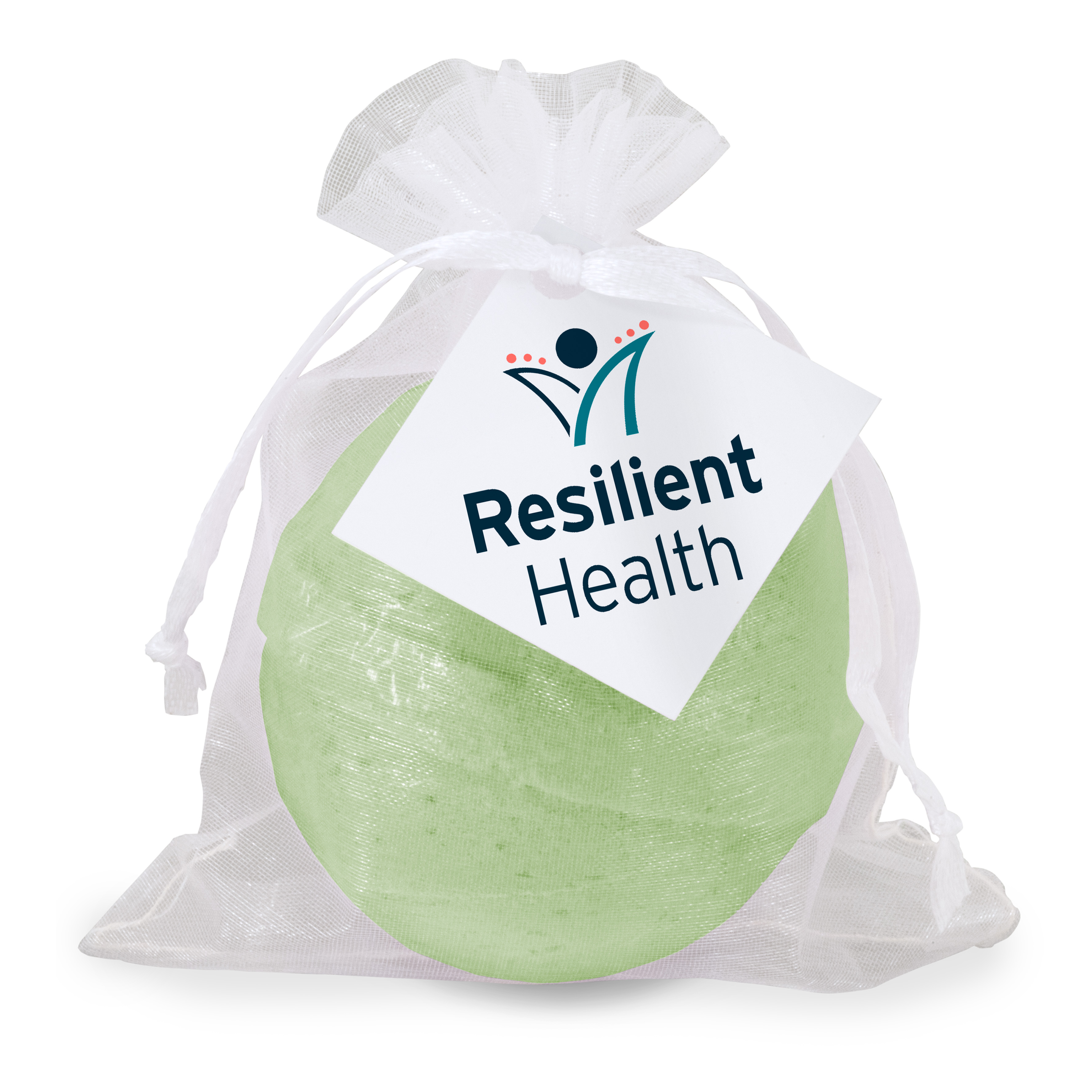 Premium Bath Bomb in Sheer Bag - Reviving Eucalyptus 1