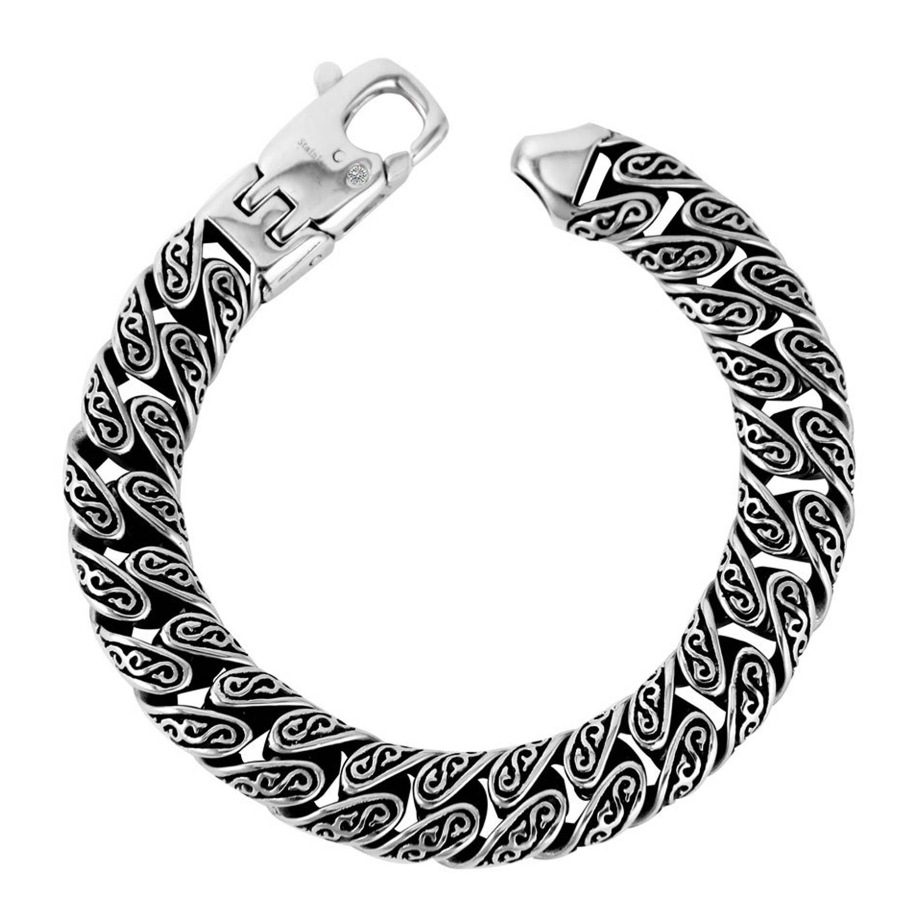 Alloy Serpentine punk bracelet 2