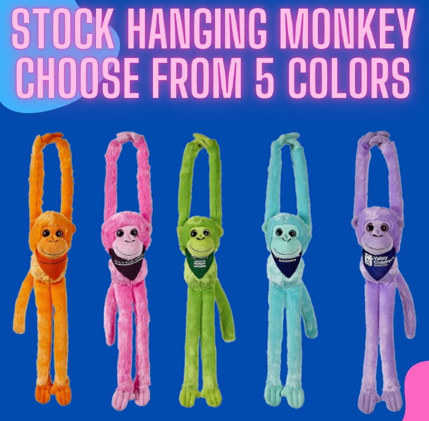 16" hanging Monkey Plush toy stuffed animal 5