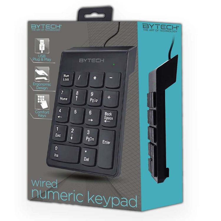 Wired Numeric Keypad - Black 1