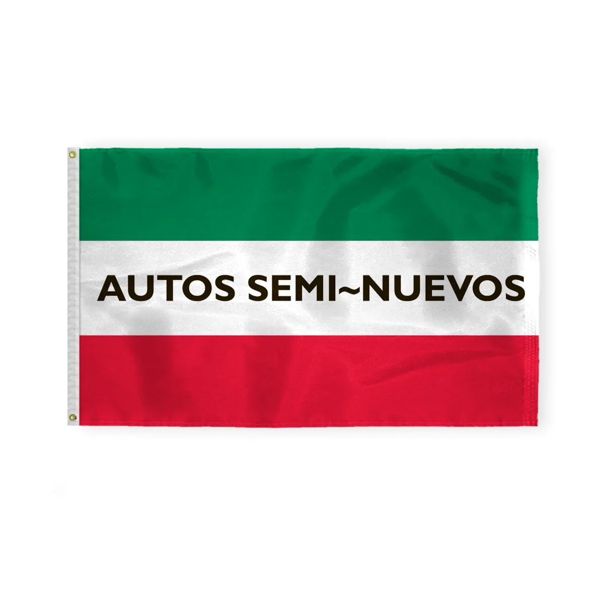 Spanish Sewn Stripes Horizontal Message Flags 3' x 5' 5