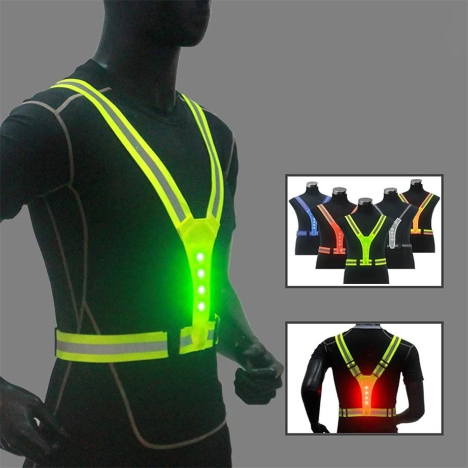 Adjustable Reflective LED Vest 3