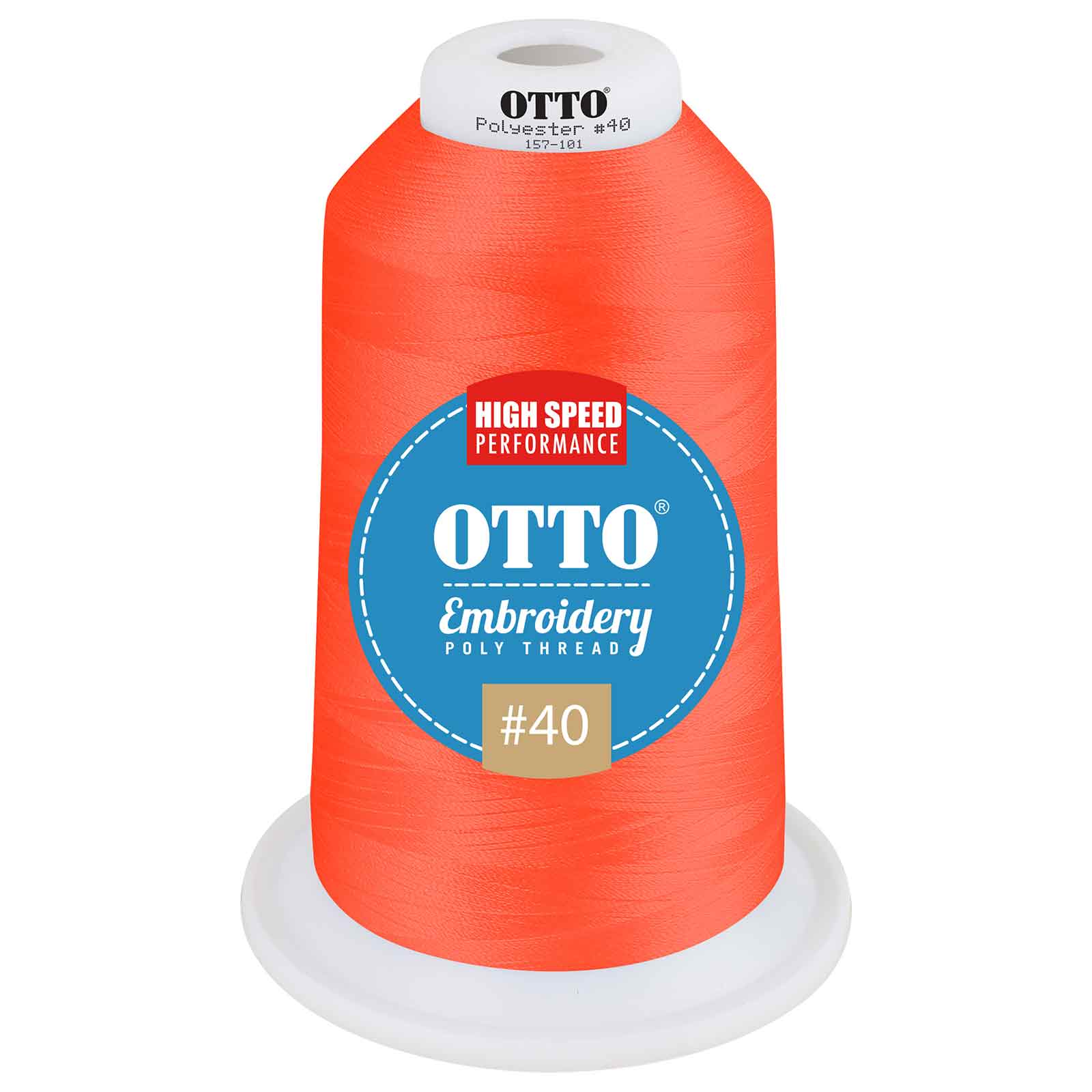 OTTO Embroidery Poly Thread #40 5,500 yd. King Cone 119