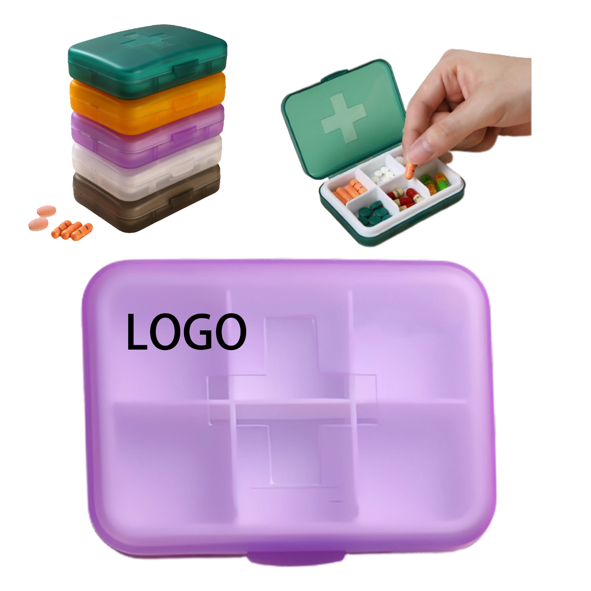 Small Pill Organizer for Trips 2