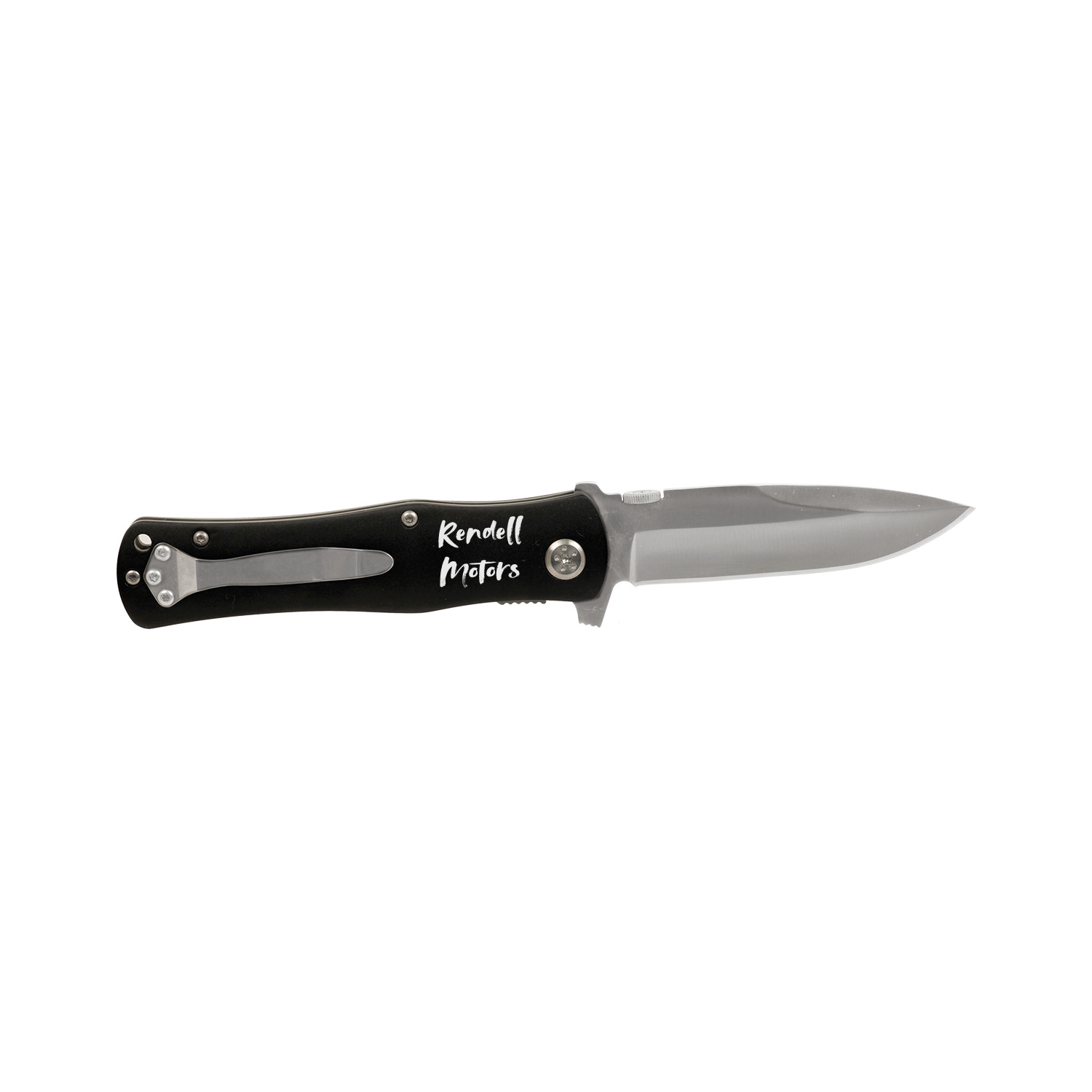 4" Black Anodized Aluminum Handle Knife 8