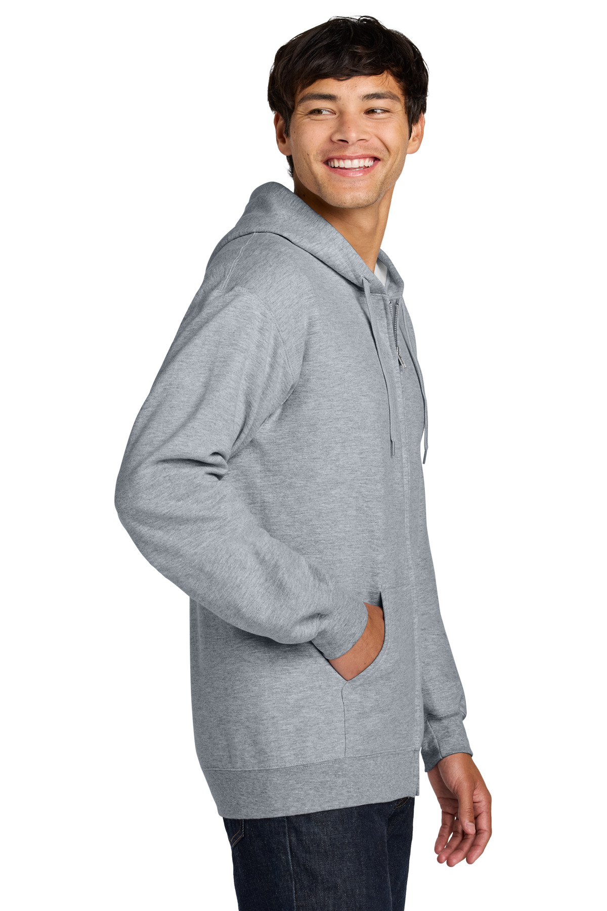 Gildan Softstyle Midweight Fleece Full-Zip Hooded Sweatshirt SF600 25