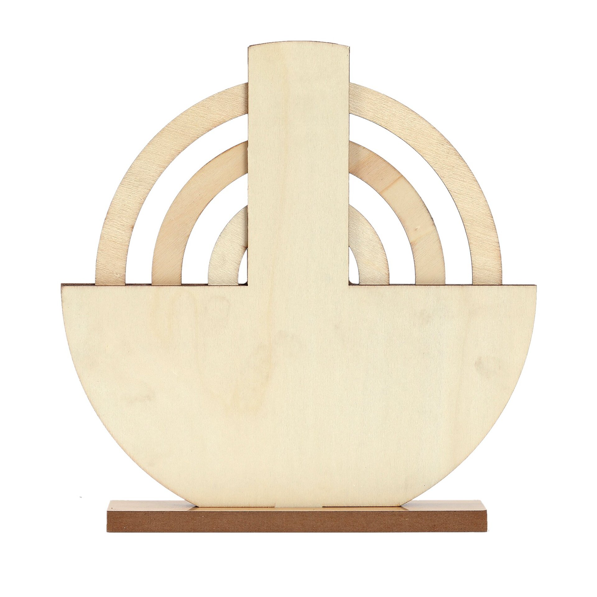 Wooden Desk Calendar with Rotating Dials 3