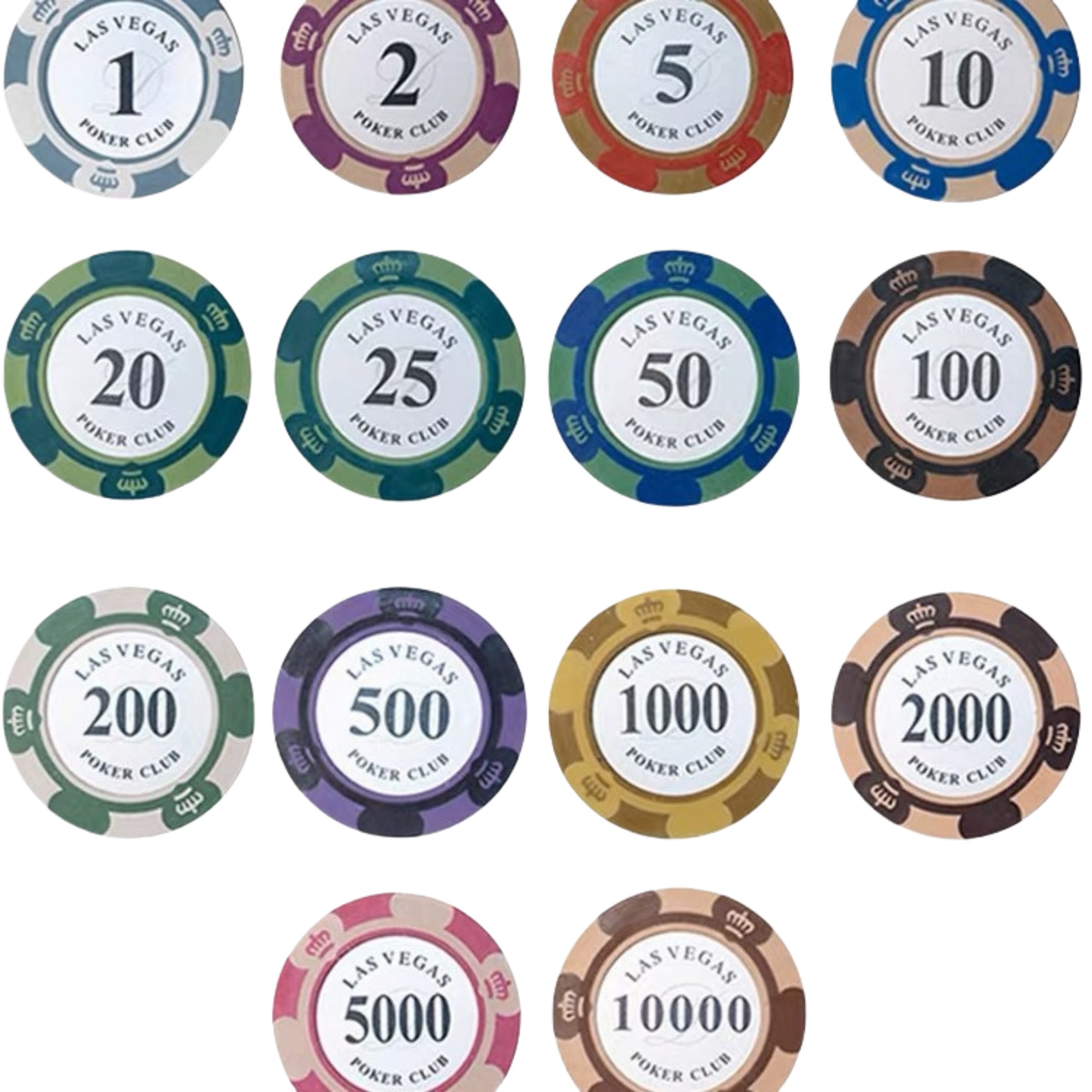 Denomination Poker Chip 4