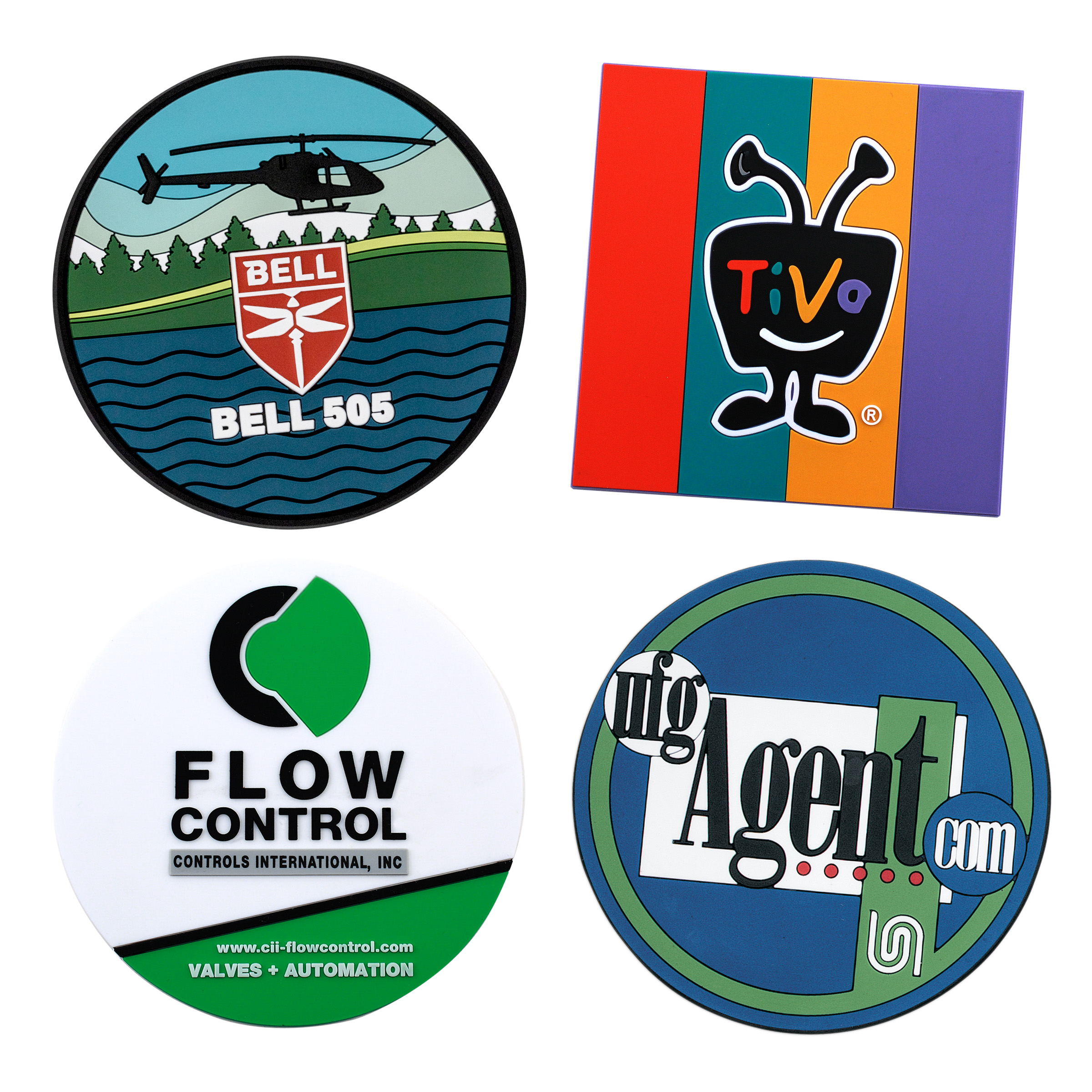 Custom PVC Coasters (4")