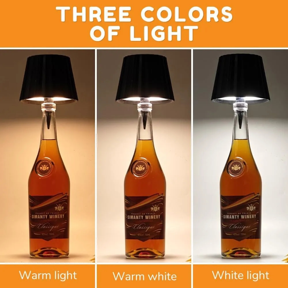 Wireless Wine Bottle Desk Lamp 5