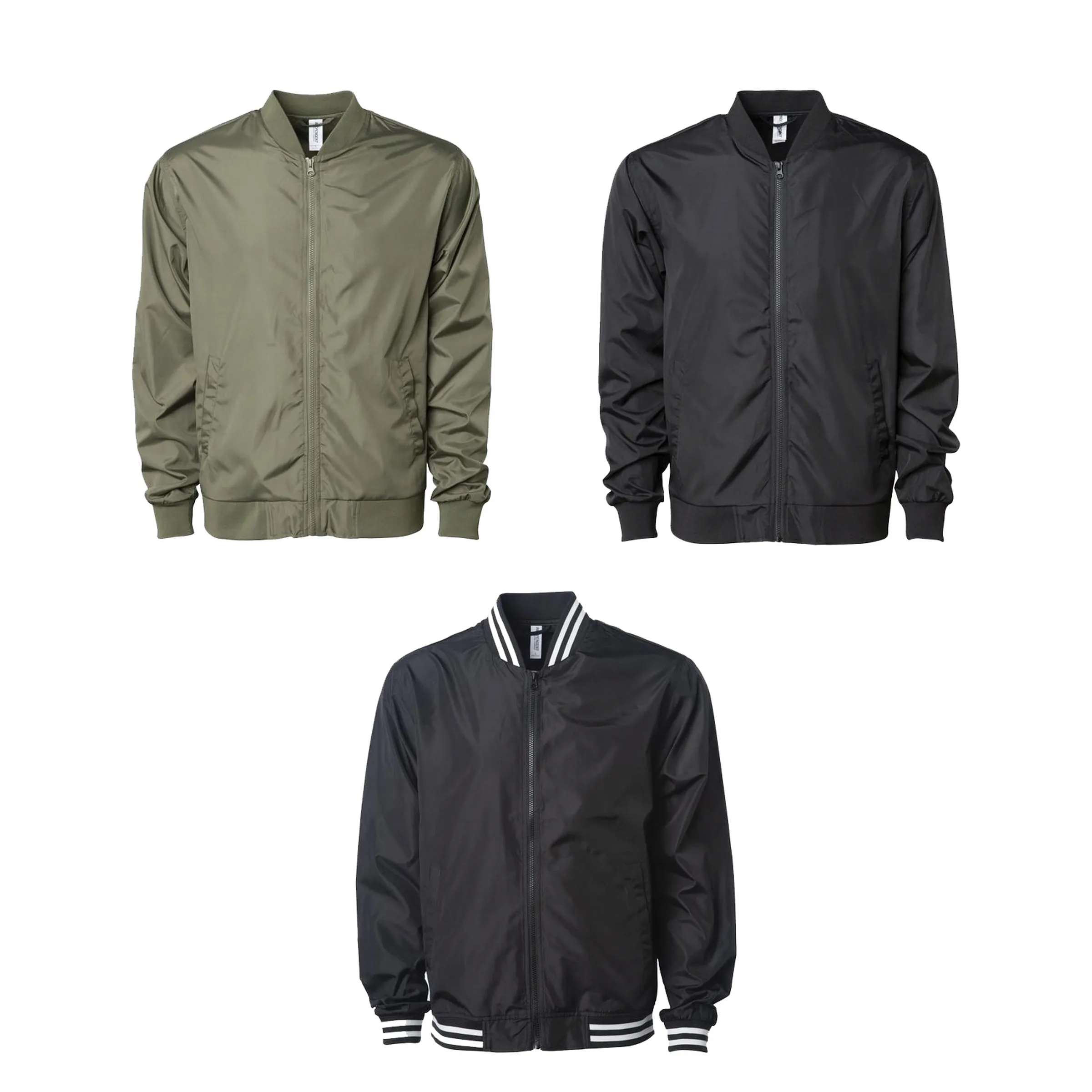Independent Trading Co. Lightweight Bomber Jacket 7
