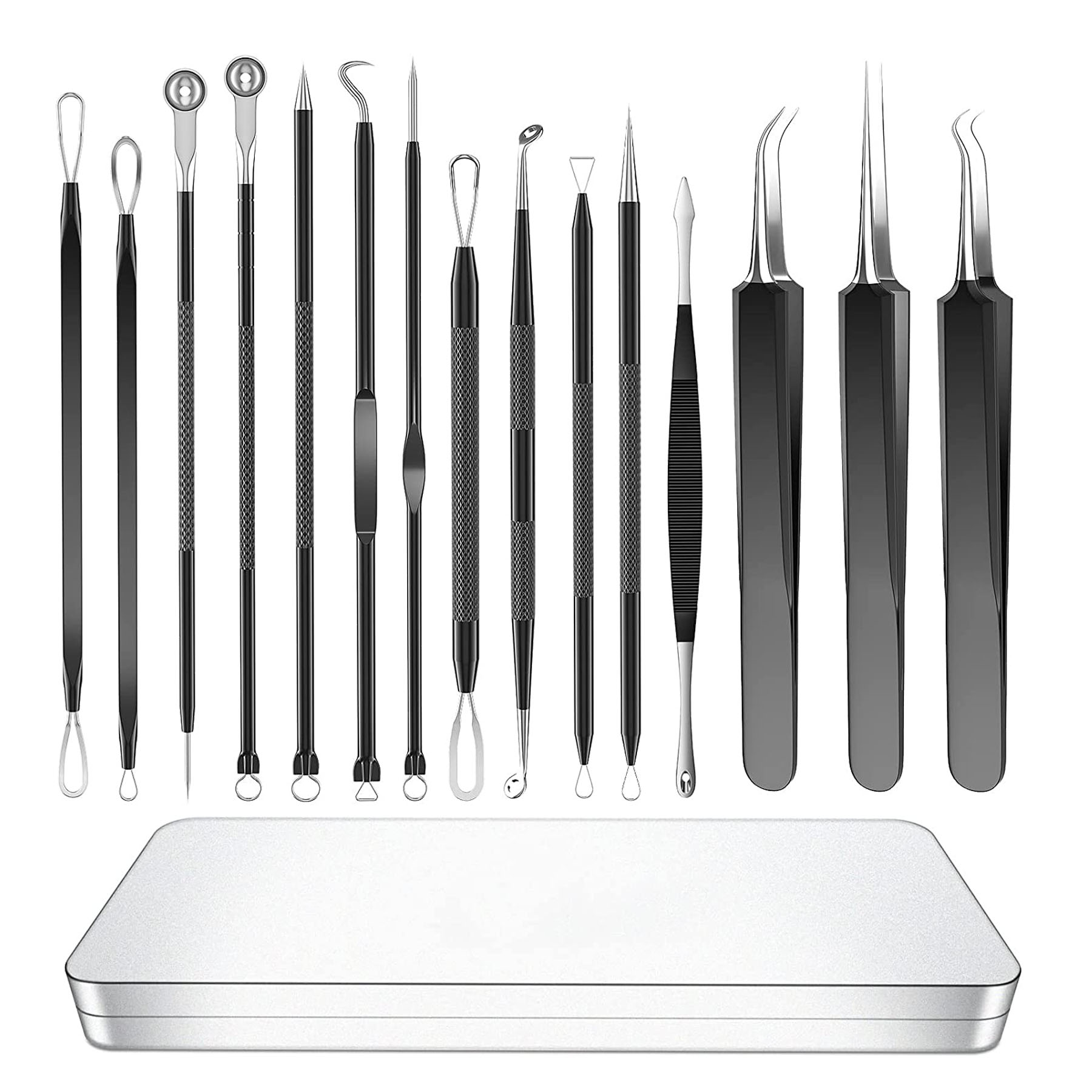 15 PCS Blackhead Remover Tools