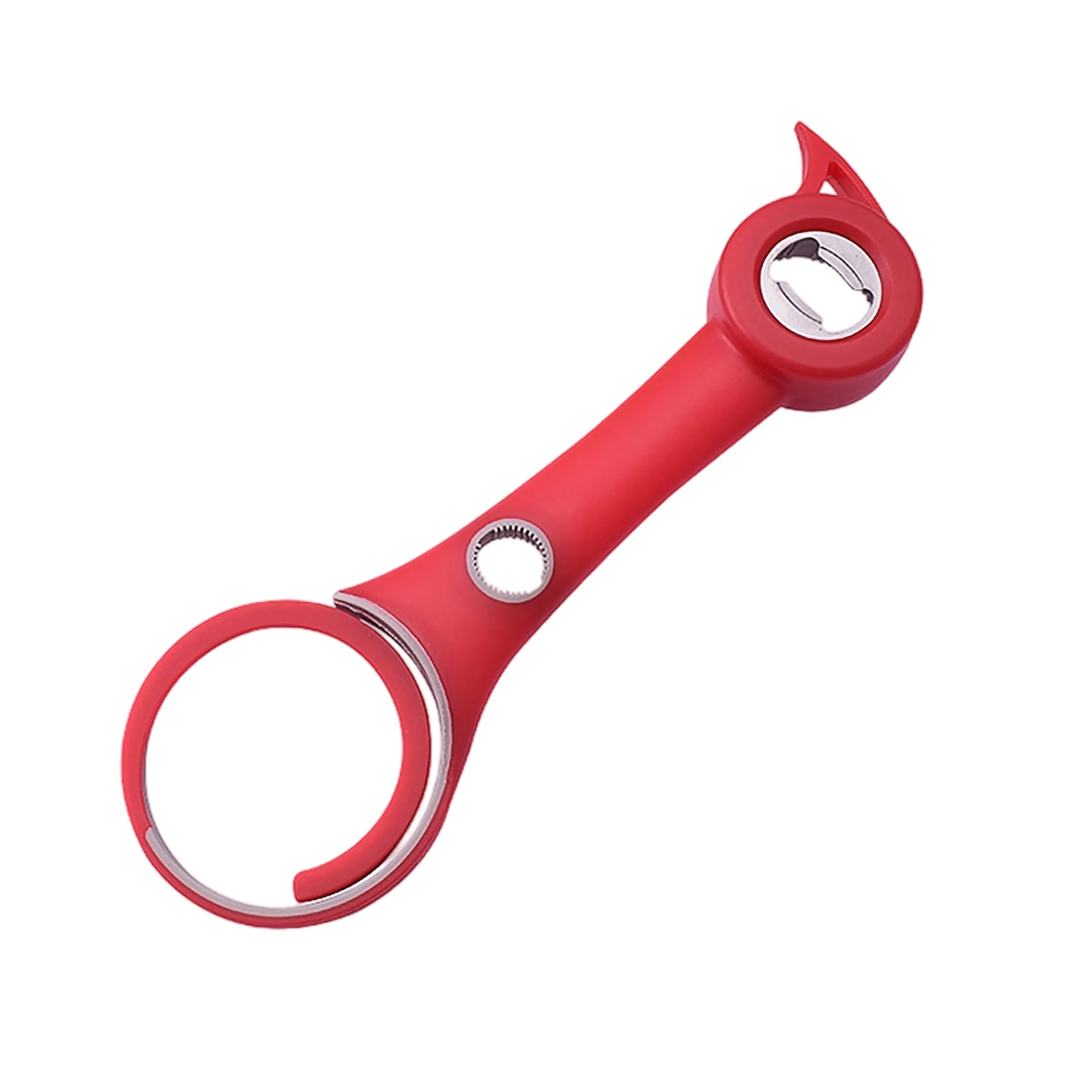 Multi-Functional Bottle Opener with Ergonomic Handle 3