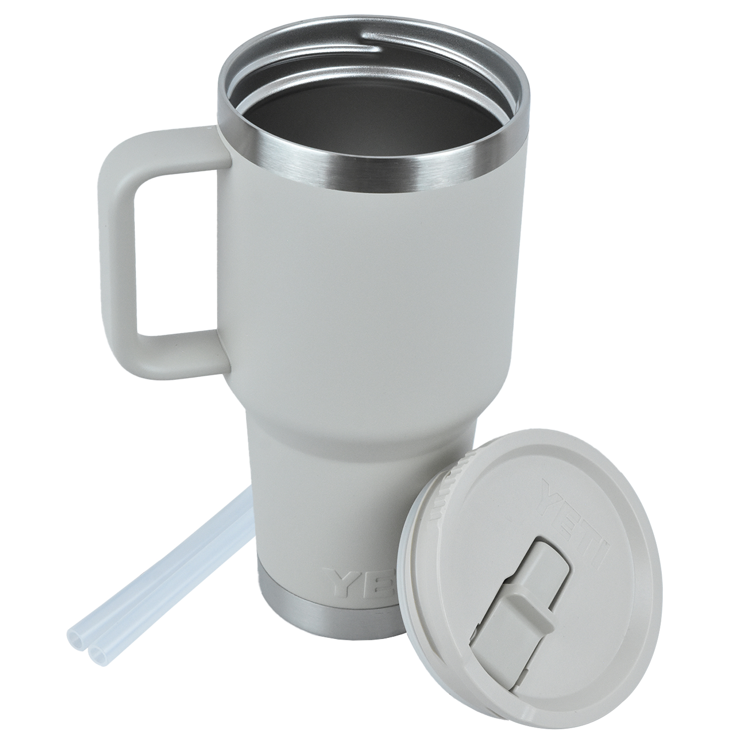 YETI® Rambler® Stainless Steel Insulated 30 oz Travel Straw Mug 12