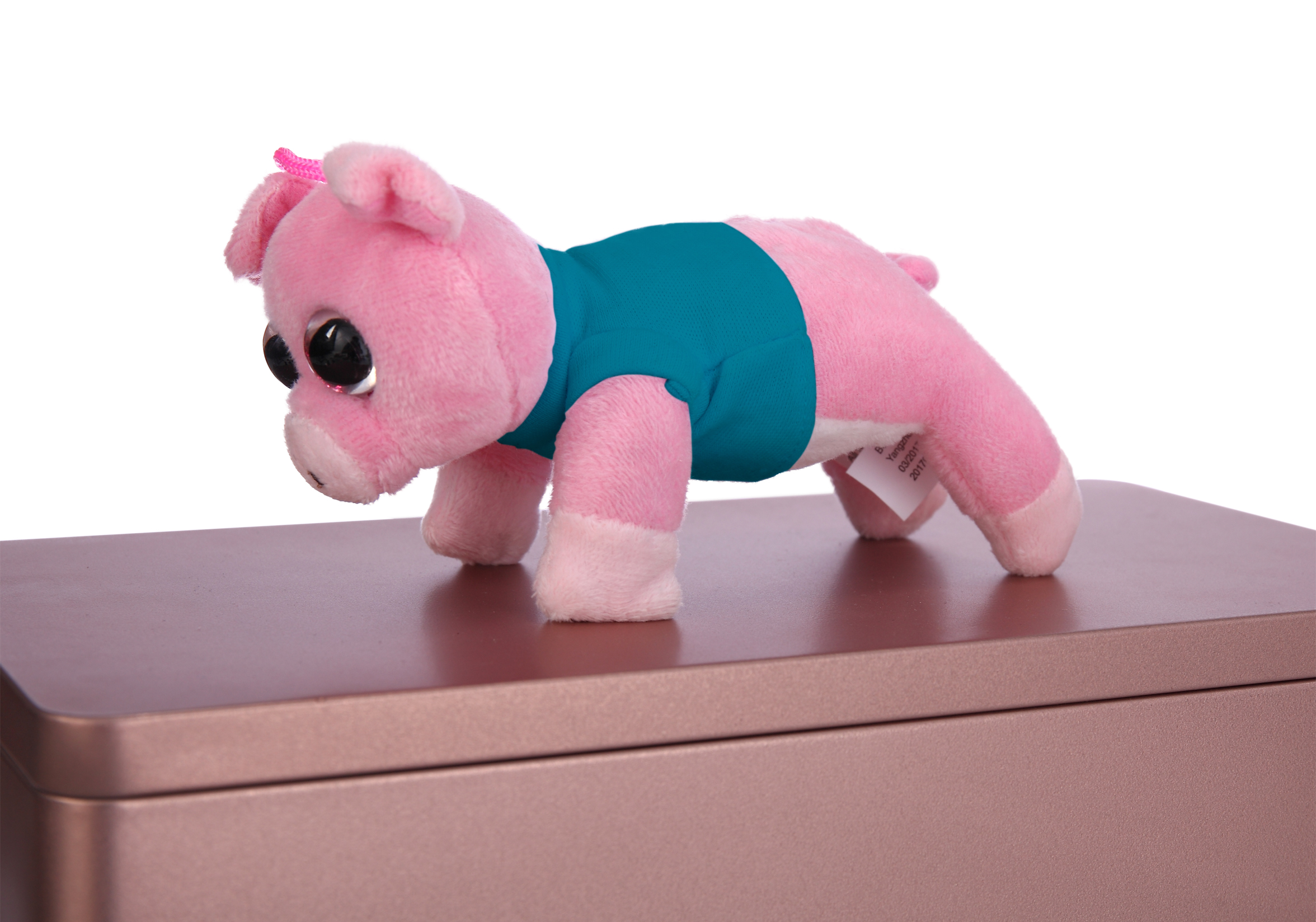 Soft Plush Pig Magnet Tsum Tsum with Tee 14