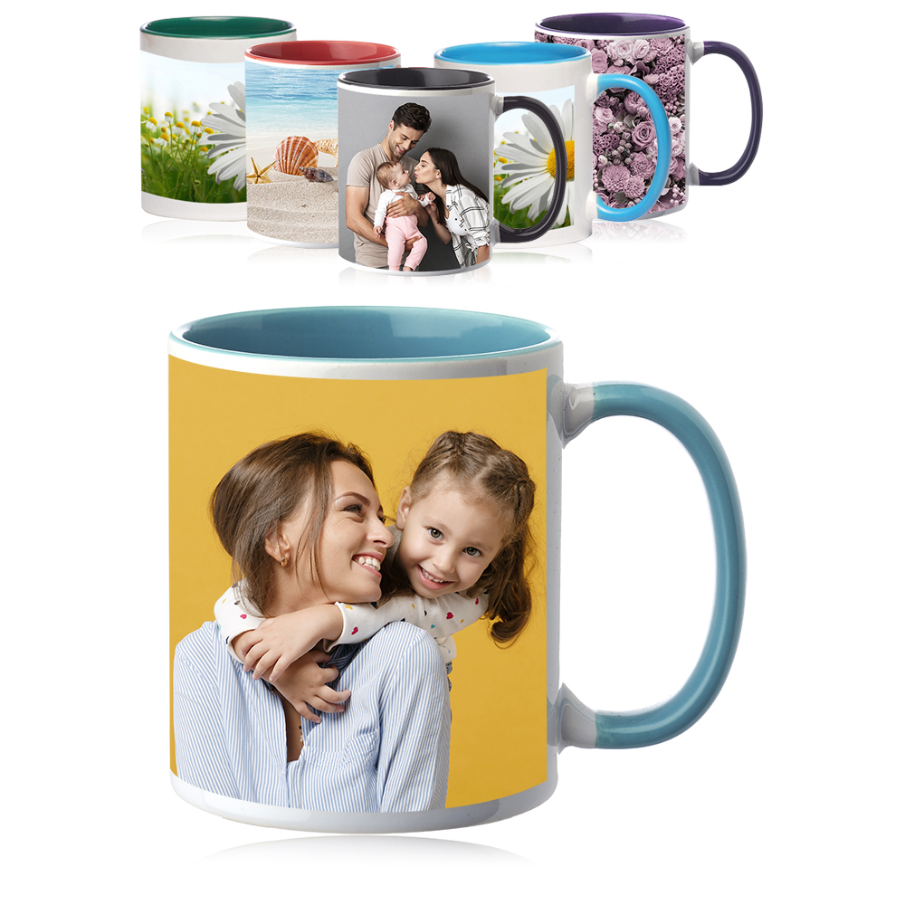 11 oz. Bright Two-Tone Sublimation Full Color Mug 3